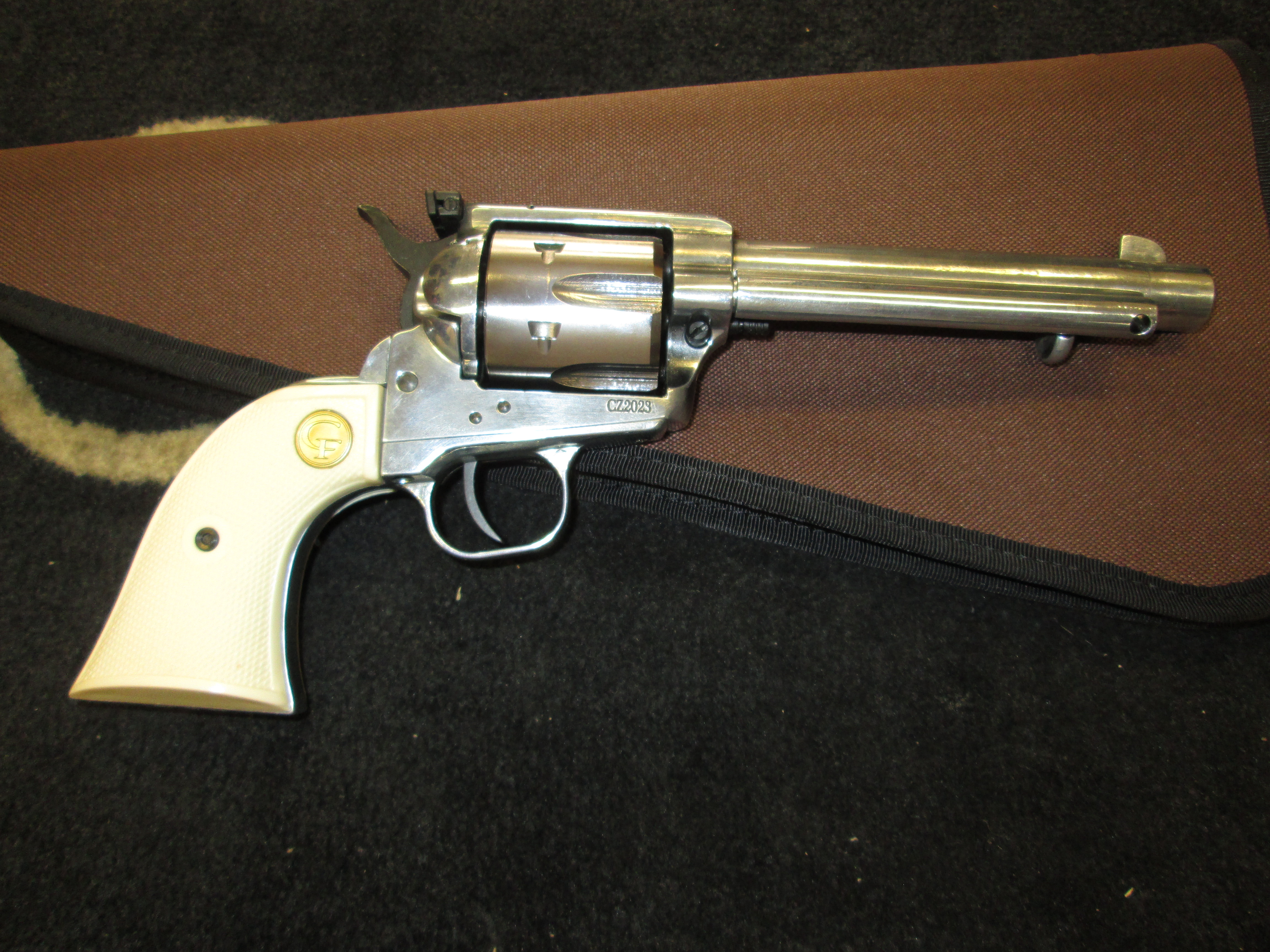 Flobertka Chiappa 1873 5,5" S.A. cal. 6mm ME Flobert - nerez