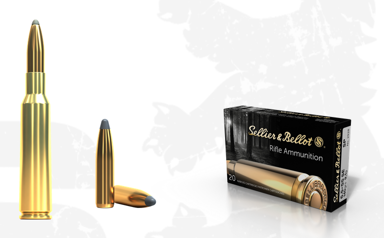 Kulový náboj S&B 6,5x55 SE SP 9,1 g Sellier & Bellot