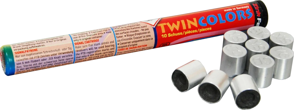 Pyro světlice Twin Colors 10ks