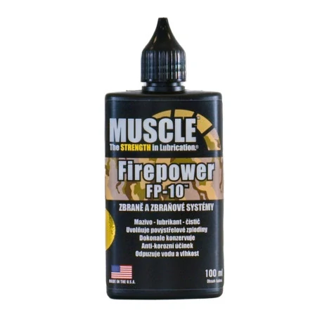 Olej MUSCLE Firepower FP10 100 ml na zbraně