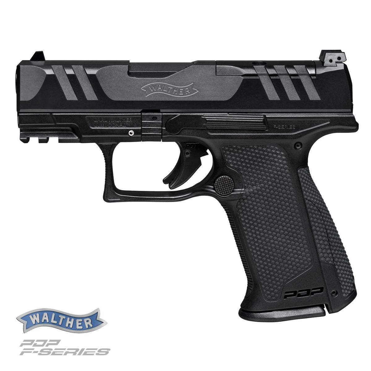 WALTHER PDP F-SERIES, 3,5", 9 MM LUGER, PISTOLE SAMONABÍJECÍ