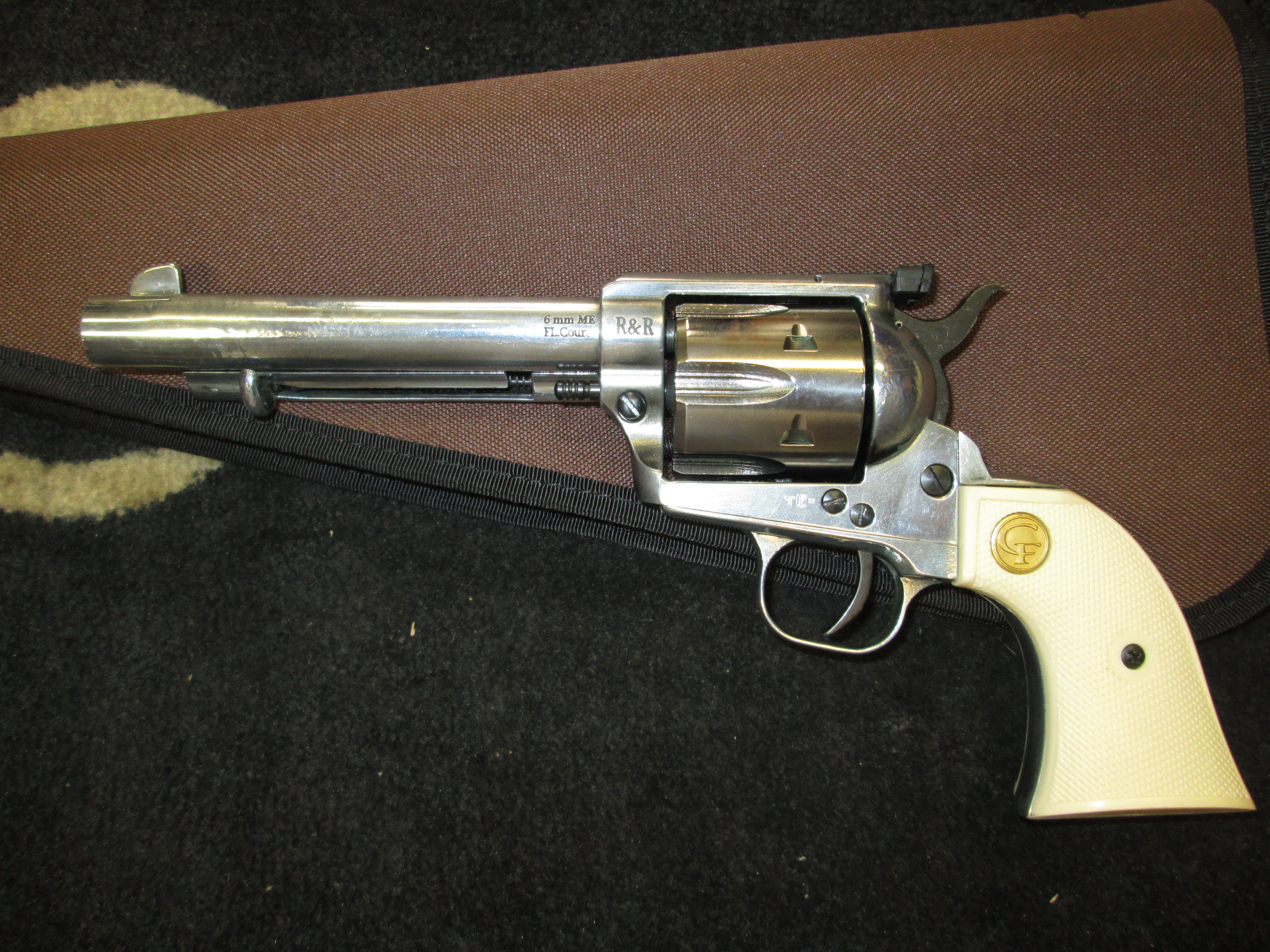 Flobertka Chiappa 1873 5,5" S.A. cal. 6mm ME Flobert - nerez