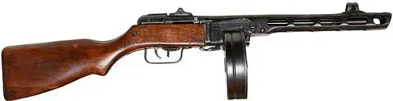 Puška samonabíjecí PPSh-41,7,62x25