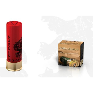 Brokový náboj S&B 12/76 Magnum 53 g, brok 3,0 mm Náboj S&B 12/76 Magnum 53 g, brok 3,0 mm