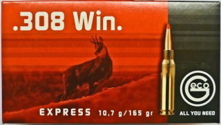Kulový náboj GECO 308Win. Express 10,7g
