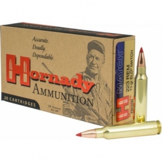 Náboj kulový Hornady, Match, .223 Rem, 73GR, ELD Match