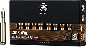 Kulový náboj RWS .308 Win EVO 11,9