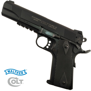Pistole samonabíjecí Walther Colt 1911 Rail Gun 5" .22 LR