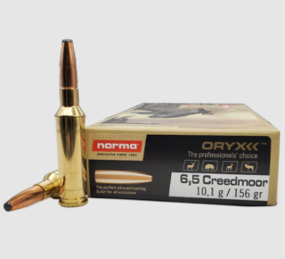 Náboj Norma 6,5mm Creedmoor ORYX 10,1g