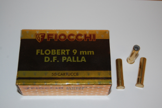 Flobert náboj 9mm jenotná střela - 1 kule 7,4mm (2,4g)
