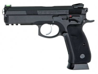 Vzduchová pistole CZ-75 SP-01 Shadow ráže 4,5 mm BB ocelové broky