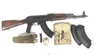Iron Works AKM-SA 7,62x39mm rifle, semi auto.