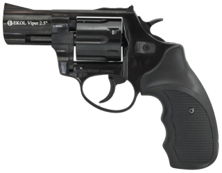Plynový revolver Ekol Viper 2,5" černý 