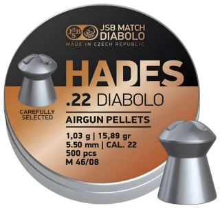 Diabolo JSB Hades 500ks cal.5,5mm 