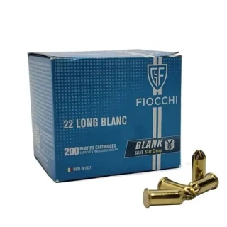 Nábojka Fiocchi .22 Long Blank poplašná (200ks)