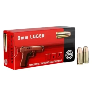 Pistolový náboj Geco 9 mm Luger JHP 7,5 g / 115 gr