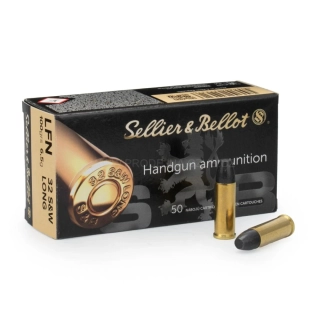 Revolverový náboj Sellier & Bellot 32 S&W Long LFN 6,5 g / 100gr
