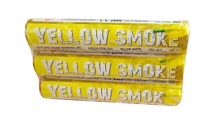 Pyrotechnika Žlutá dýmovnice YELLOW SMOKE 3ks