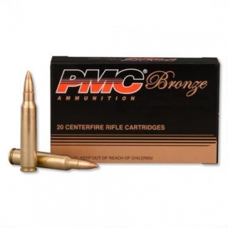 Náboj kulový 223 Rem. PMC FMJ-BT 55gr.