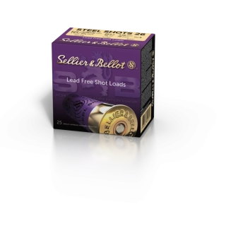 Brokový náboj Sellier & Bellot 16/67,5 Steel Shot 26 g, brok 3,05 mm
