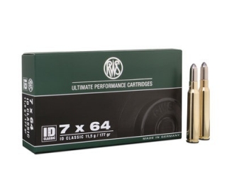 Kulový náboj RWS 7x64 EVO 10,3g